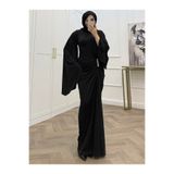 bezenstore SALAŞ KOL SANDY SİYAH ELBİSE