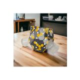 BEZHANE Baby YBB Yıkanabilir Bebek Bezi Petek Desen Çıt Çıtlı(3kg-12kg)