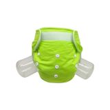 BEZHANE Baby YBB Yıkanabilir Cırt Cırtlı Bebek Bezi Cepli Neon Yeşil (3kg-12kg)