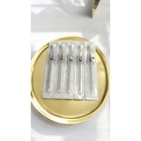 BEZO Piercing Delim İğnesi Gri 45 mm İntraket Kanül Anjiokat 1.6 Göbek Dil Köprü