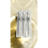 BEZO Piercing Delim İğnesi Gri 45 mm İntraket Kanül Anjiokat 1.6 Göbek Dil Köprü