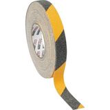 Bezos 12293 Sarı Siyah Kaydırmaz Bant 25 mm 15 Metre