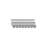Bezos 24'lü 3 Boy Kavanoz Seti & Saklama Kabı & Erzak Kabı 8X650/1300/1900 ml (40 Lı Etiket Hediyeli)