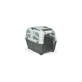 Bezos 5 Iata Tekerleksiz Plastik Kedi ve Köpek Taşıma Kafesi 79X58X65 cm - 2XL - 001-Beyaz