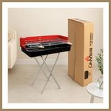 Bezos 60 cm Portatif Ayaklı Mangal - Lüks Pervazlı 22