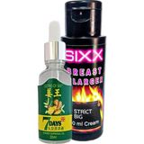 Bezos 7days Bay Saç Bakım Yağı ve + Sıxx Memme Bakım Kremi 60 ml