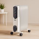 Bezos 9 Dilimli Yağlı Radyatör Isıtıcı - 800/1200/2000W, Ayarlanabilir Termostat