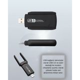 Bezos AC1200 USB Wifi Adaptör - Belirtilmemiş