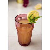 Bezos Akrilik Mürdüm 6'lı Uzun Bardak & Su Meşrubat Bardağı 400 ml ( Cam Değildir ) - İSİMDEKİ ÖZELLİKLER DOĞRUDUR - 001-Renkli