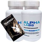 Bezos Alpha Labs Erkeklere 2ADET 60 Lı Özel Perfor.mans Destekleme BRK:013+ Hediy.e Playboy Kayan Jel - 1 Adet
