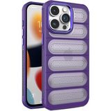 Bezos Apple iPhone 14 Pro Uyumlu Kılıf Airmax Silikon Kapak - Derin Mor - 3030 Sempatik