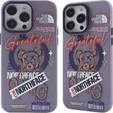 Bezos Apple iPhone 14 Pro Uyumlu Kılıf Apollo Magneticsafe Desenli Kapak - Apollo Mor - 2 - 3030 Sempatik