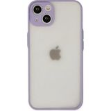 Bezos Apple iPhone 14 Uyumlu Kılıf Montreal Silikon Kapak - Mor - 3030 Sempatik