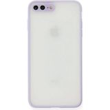 Bezos Apple iPhone 7 Plus Uyumlu Kılıf Montreal Silikon Kapak - Mor - 3030 Sempatik