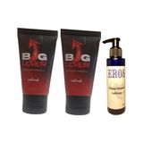 Bezos Big Lover Erkeklere Özel 50 ml Jel 50 ml Maximum Strength Hardening Gel For Men 2 Adet + Eros Natural Personal Lubricant 125 ml Lubricant Jel - Belirtilmemiş