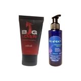 Bezos Big Lover Erkeklere Özel 50 ml Jel 50 ml Maximum Strength Hardening Gel For Men + Playboy Natural Personal Lubricant 125 ml Lubricant Gel Jel - Belirtilmemiş