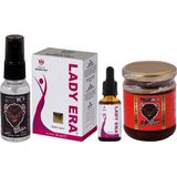 Bezos BIZ10 Sprey 25ML Lady Era Kadın Damla 30ML BIZ10 Macun 240GR