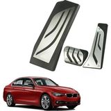 Bezos Bmw 1 3 5 Serisi F20 F30 F31 F32 F33 F34 F36 Uyumlu M Sport Geçme Otomatik Pedal Seti Siyah Krom - Belirtilmemiş