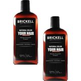Bezos Brickell Erkeklere Için Saç Sakal Bakım Şampuanı 300 ml 2 Adet