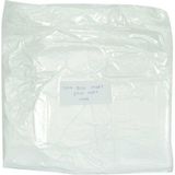 Bezos Ekonomik Orta Boy Atlet Hışır Poşet 43X25 cm Ince Beyaz 250 Adet 1 Paket - Belirtilmemiş