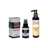 Bezos Eros Hintohu Xxl Peak Power For Men Sprey 50 ml Eros Lubricant 125 ml