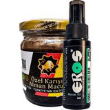 Bezos EROSPROF101 Time Stop Sprey 60ML Büyük Boy + Erkekler Için Özel Karışım Alaman Macuınu 240GR - Belirtilmemiş