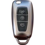 Bezos Ford Focus/cmax/fiesta/mondeo/transit Anahtar Uyumlu Silikon Oto Anahtar Kumanda Kabı Kılıf Füme - Belirtilmemiş