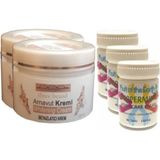 Bezos Hintohu Three Brand 100ML Arnavut Aklıkkremi 2AD+FOOT Carecream 50ML Ayakbakımkremi NANEFERAHLIĞIVEKOKUSU3AD