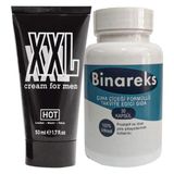 Bezos Hotxxl 50 ml Erkeğe Özel Uzun Kalın Boyutlandırıcı Krem + Yanında 1 Kutu Erkeğe 30LU Binareks Pırostat