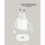 Bezos Ios Uyumlu 20W Usb-C Hızlı Şarj Cihazı Telefon ve Tablet Için - Belirtilmemiş - Ahşap - Beyaz