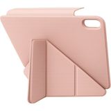 Bezos iPad 2025 10.9 10.nesil (A16) Edz Manyetik Standlı Tablet Kılıfı - Rose Gold - Belirtilmemiş - Renkli