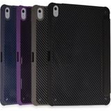 Bezos iPad Pro 11 (2024) Kılıf Color Karbon Tablet Kılıfı - Siyah - Belirtilmemiş