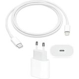 Bezos Iphone Tüm Serilerle Uyumlu Hızlı Şarj Aleti Kablo Adaptör Set 11 12 13 Pro Max - Belirtilmemiş - 20W GaN Black