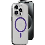 Bezos Joko Apple iPhone 14 Pro Uyumlu Kılıf Bubble Magsafe Kapak - Mor - 3030 Sempatik