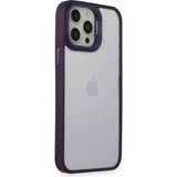 Bezos Joko Apple iPhone 14 Pro Uyumlu Kılıf Roblox Lens Standlı Kapak - Mor - 3030 Sempatik