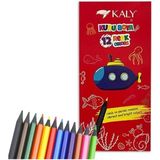 Bezos Kaly ART.612 12LI Kuru Boya - 001-Renkli - Belirtilmemiş