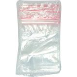 Bezos Kilitli Naylon Torba Poşet 9X11 cm Şeffaf 100 Adet 1 Paket - 0 Siyah