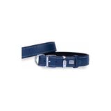 Bezos Konfor Deri Köpek Boyun Tasması Royalblue 2,5X37 45 cm