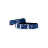 Bezos Konfor Deri Köpek Boyun Tasması Royalblue 3X42 50 cm