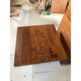 Bezos Kütük Cafe Masası Üstü Tablası 60 x 60 cm - Belirtilmemiş
