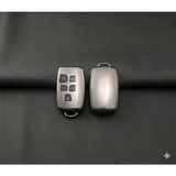 Bezos Land Rover Range Rover 2010-2018 Uyumlu Smart 3 Buton Silikon Oto Anahtar Kumanda Kabı Kılıf Gri - Belirtilmemiş