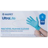 Bezos Mavi Nitril Muayene Eldiveni (Ultra Lite) - Small