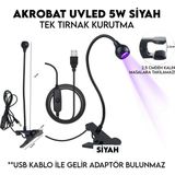 Bezos Mini Uv LED Lamba Jel ve Kalıcı Oje Kurutucu