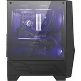 Bezos Msı Mag Forge 100M Temperlı Cam 2X120MM 1X120MM Argb Fan Psu Yok Gamıng Siyah Kasa - Beyaz - Siyah - Belirtilmemiş