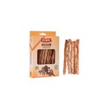 Bezos Natürel Burgu Çubuk Çiğneme Kemiği Köpek Ödülü 100 gr 12 cm - 001-Beyaz
