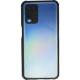 Bezos Oppo A54 4g Uyumlu Kılıf Miami Şeffaf Silikon - Siyah - 3030 Sempatik