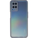 Bezos Oppo A54 4g Uyumlu Kılıf Montreal Silikon Kapak - Gri - 3030 Sempatik