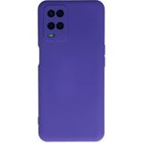 Bezos Oppo A54 4g Uyumlu Kılıf Nano Içi Kadife Silikon - Mor - 3030 Sempatik