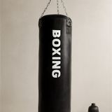 Bezos Orta Boy Boks Torbası 70X25 cm (Zincirli Askı)