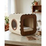 Bezos Özel Tasarım Vista Mdf Kedi Evi - Belirtilmemiş